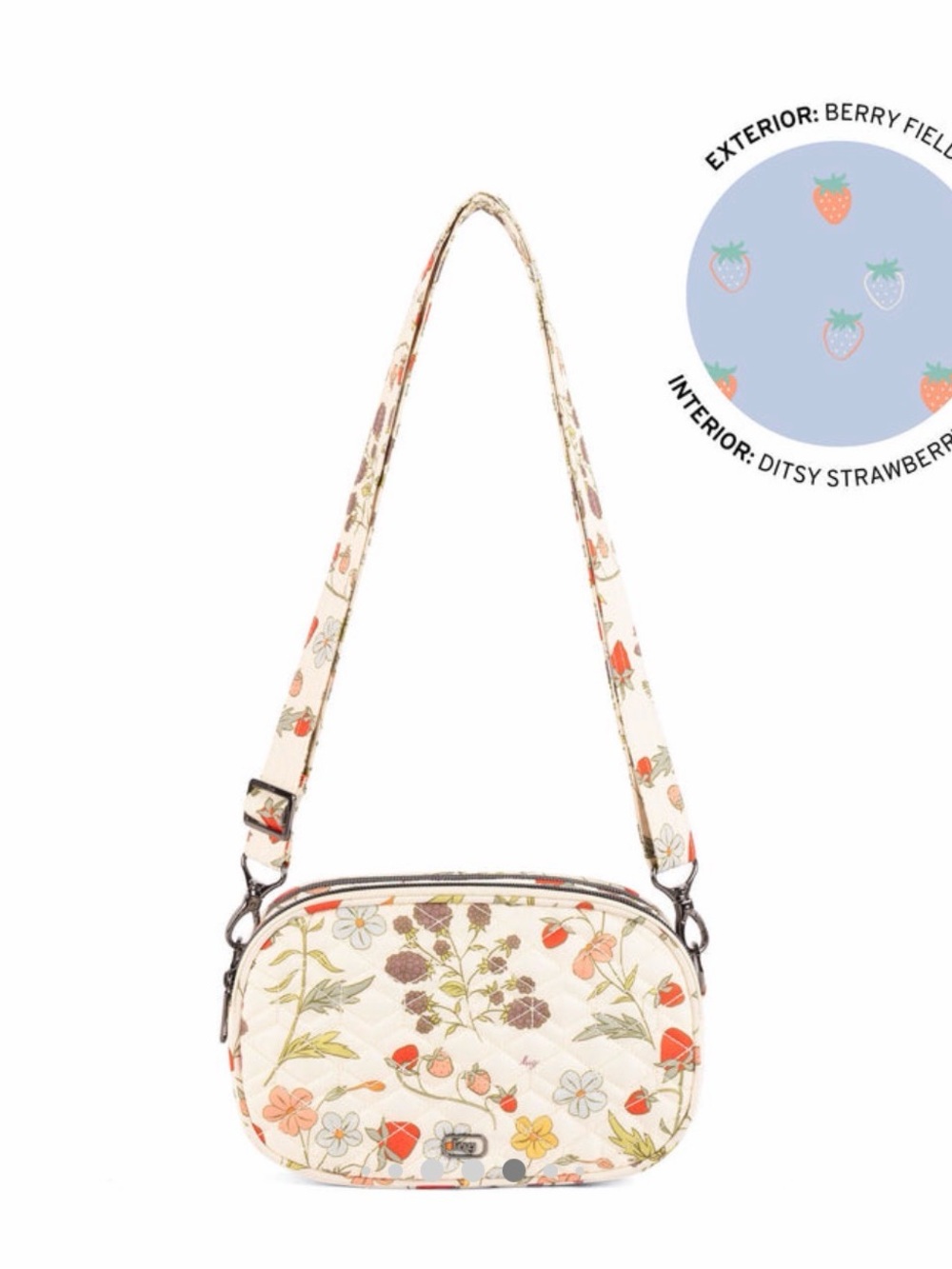 Lug Comet Crossbody Bag Berry Fields